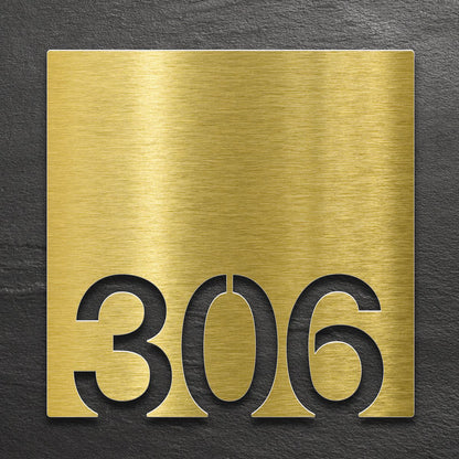 Office & Hotel Room Number Name Plate
