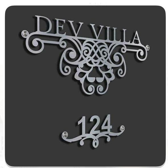 Steel Name Plate