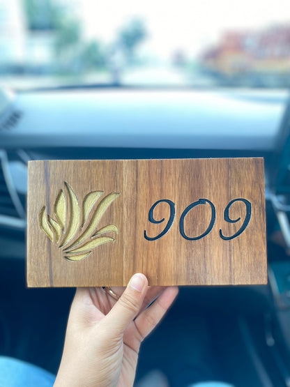 Office & Hotel Room Number Name Plate